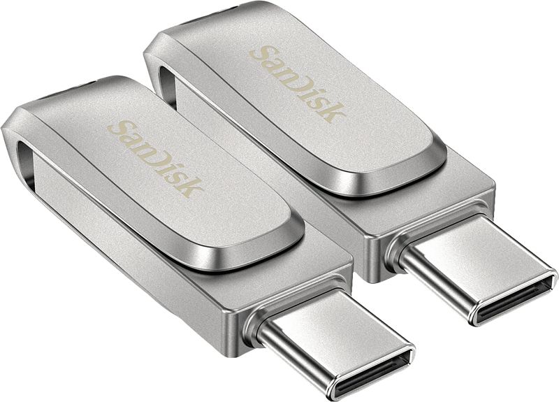 Foto van Sandisk ultra dual drive 3.1 luxe 128gb duo pack