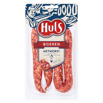 Foto van Huls boerenmetworst 2 x 110g bij jumbo