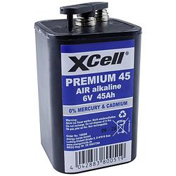 Foto van Xcell premium 45 speciale batterij 4r25 veercontact zink-lucht 6 v 45000 mah 1 stuk(s)