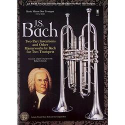 Foto van Musicsales - j. s. bach: two part inventions for two trumpets