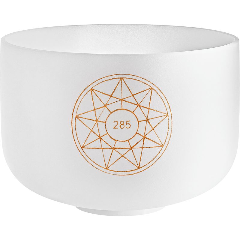 Foto van Meinl solcsb12-285 sonic energy solfeggio crystal singing bowl klankschaal 12 inch 285 hz