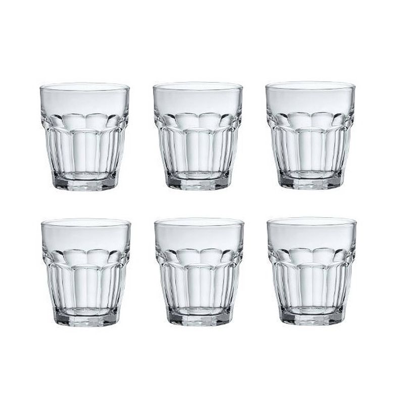 Foto van Set van 6x stuks likeurglazen/shotglazen transparant 70 ml - shotglazen