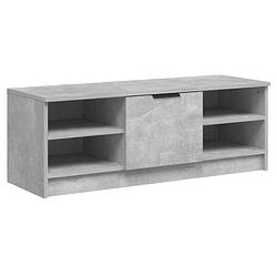 Foto van Vidaxl tv-meubel 102x35,5x36,5 cm bewerkt hout betongrijs