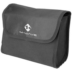 Foto van M-wave stuurtas utrecht travel eco 3,5 liter zwart/wit