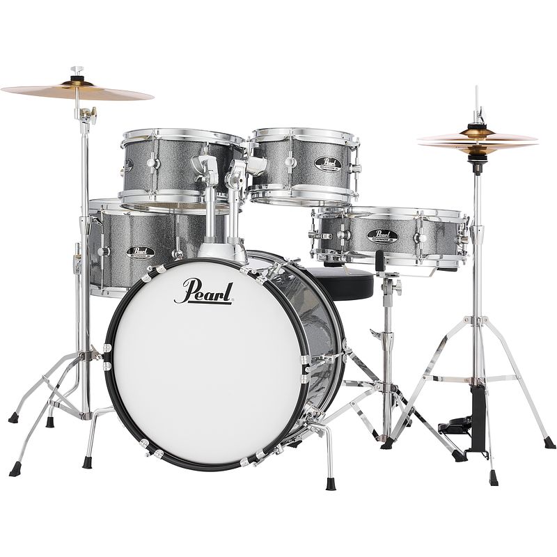 Foto van Pearl rsj465c/c708 roadshow junior grindstone sparkle drumstel