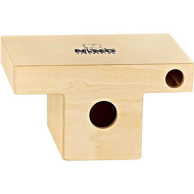 Foto van Nino percussion nino953 slap-top cajon naturel