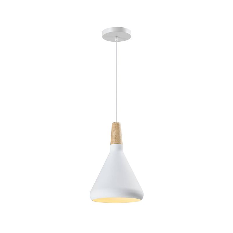 Foto van Quvio hanglamp langwerpig wit - quv5134l-white