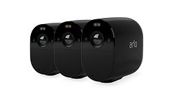 Foto van Arlo essential spotlight camera 3-pack ip-camera zwart