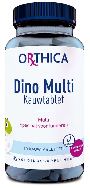 Foto van Orthica dino multivitaminen kauwtabletten