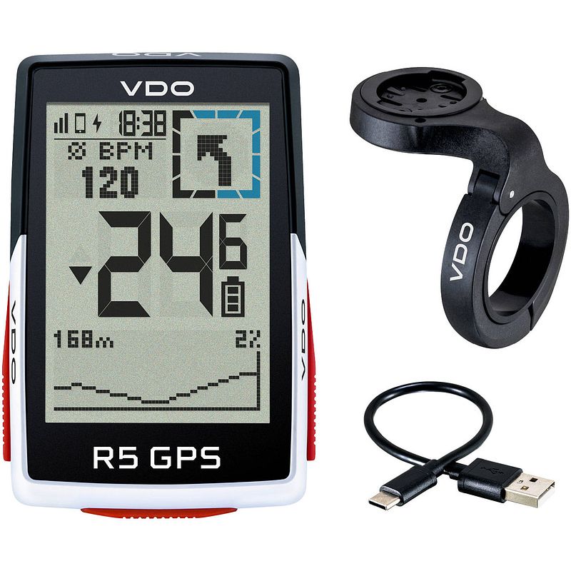 Foto van Vdo fietscomputer r5 gps