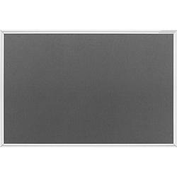 Foto van Magnetoplan 1415001 prikbord koningsblauw, grijs vilt 1500 mm x 1000 mm