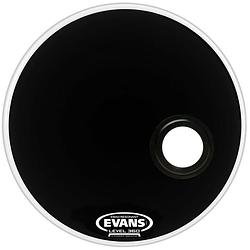 Foto van Evans bd18remad emad resonant black 18 inch bassdrumvel