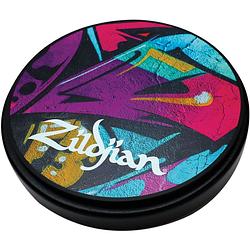 Foto van Zildjian graffiti pad 6 inch oefenpad met unieke print