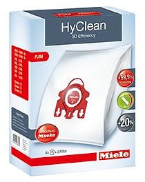 Foto van Miele fjm hyclean 3d stofzak rood