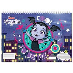 Foto van Diakakis kleurboek vampirina junior 33 cm papier blauw 3-delig