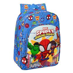 Foto van Kinderrugzak spiderman team up blauw (26 x 34 x 11 cm)