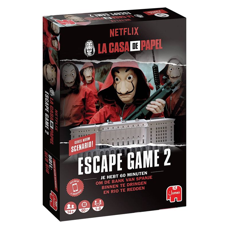 Foto van Jumbo la casa de papel - escape game 2