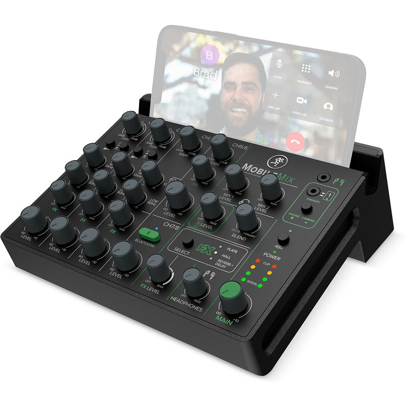 Foto van Mackie mobilemix compacte 8-kanaals mixer