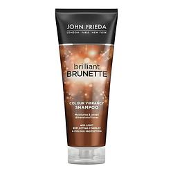 Foto van Briljante brunette vochtinbrengende shampoo voor alle brunette shades vochtinbrengende shampoo voor bruin haar 250ml