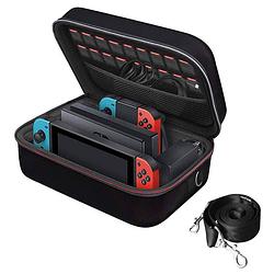 Foto van 2befun nintendo switch oled case incl. screenprotector - nintendo switch oled hoes - nintendo switch oled accessoires