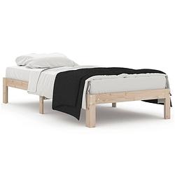 Foto van Vidaxl bedframe massief hout 90x190 cm single