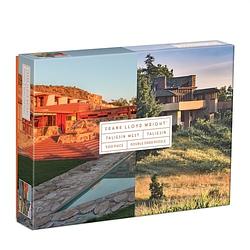 Foto van Frank lloyd wright taliesin and taliesin west 500 piece double-sided puzzle - puzzel;puzzel (9780735367548)