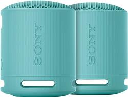 Foto van Sony srs-xb100 duo pack blauw