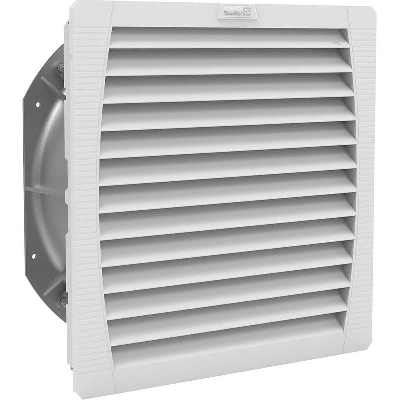 Foto van Pfannenberg pf 67000 sl 230v 55 uv 7035 schakelkastventilator 230 v/ac 115 w (b x h x d) 320 x 320 x 134 mm 1 stuk(s)