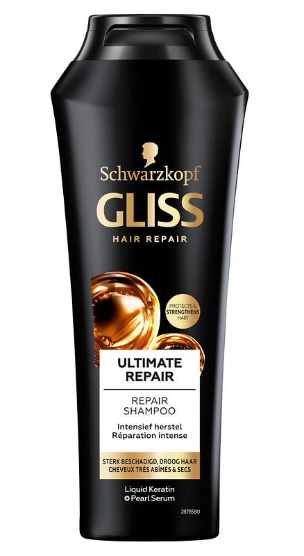 Foto van Schwarzkopf gliss kur ultimate repair shampoo