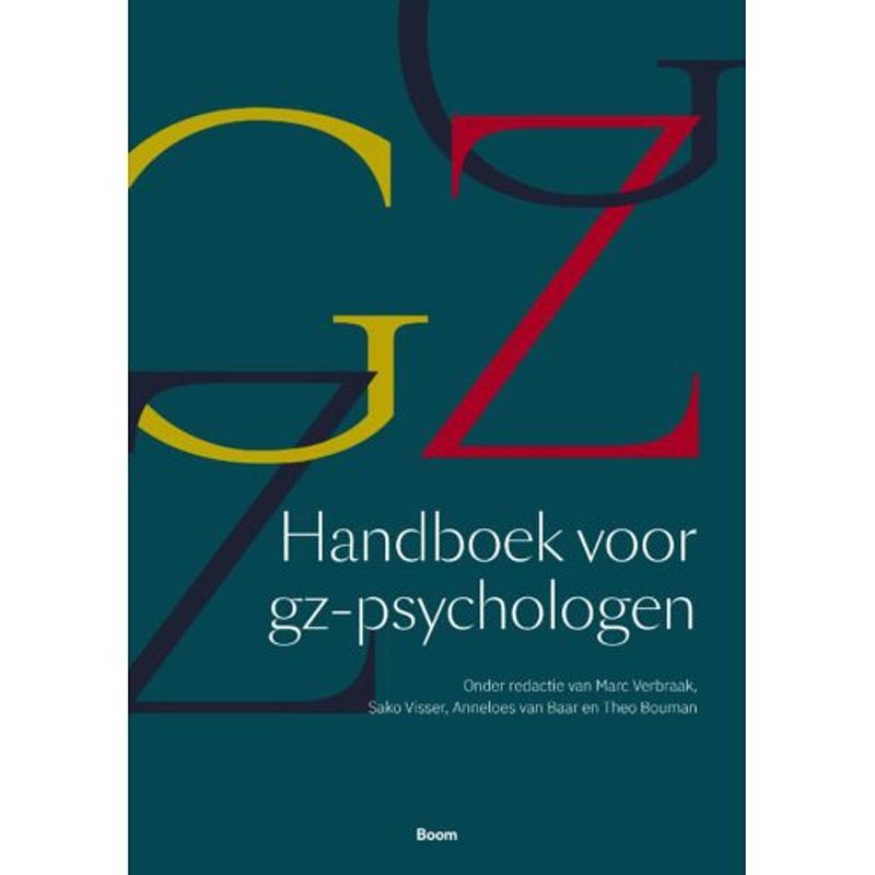 Foto van Handboek voor gz-psychologen