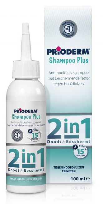 Foto van Prioderm shampoo plus tegen luizen en neten, 100ml bij jumbo