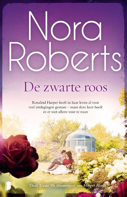 Foto van De bloementuin van harper house 2 - de zwarte roos - nora roberts - paperback (9789022596517)