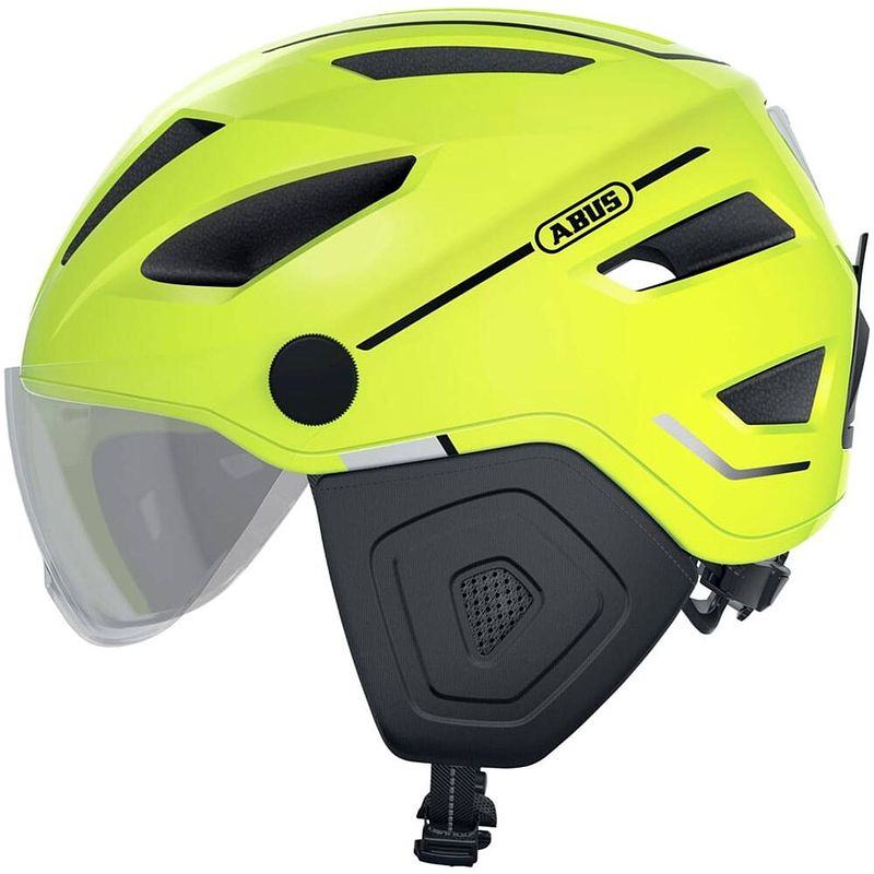 Foto van Abus helm pedelec 2.0 ace signal yellow s 51-55cm