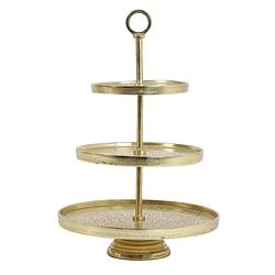 Foto van Light&living etagere 3 laags ø32x48 cm lutek goud