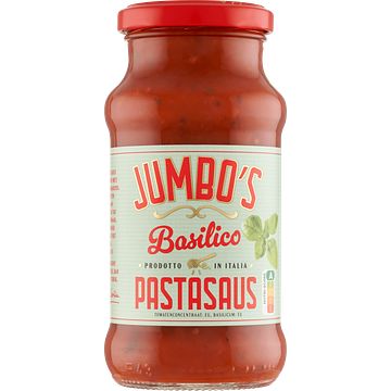 Foto van Jumbo'ss basilico pastasaus 350 g aanbieding bij jumbo | 25% korting