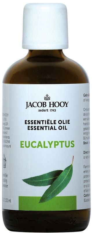 Foto van Jacob hooy essentiële olie eucalyptus