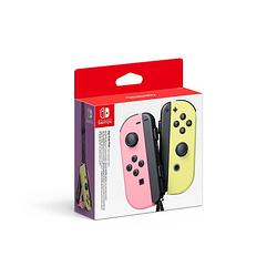 Foto van Nintendo switch joy-con controllers set van 2 - roze + geel