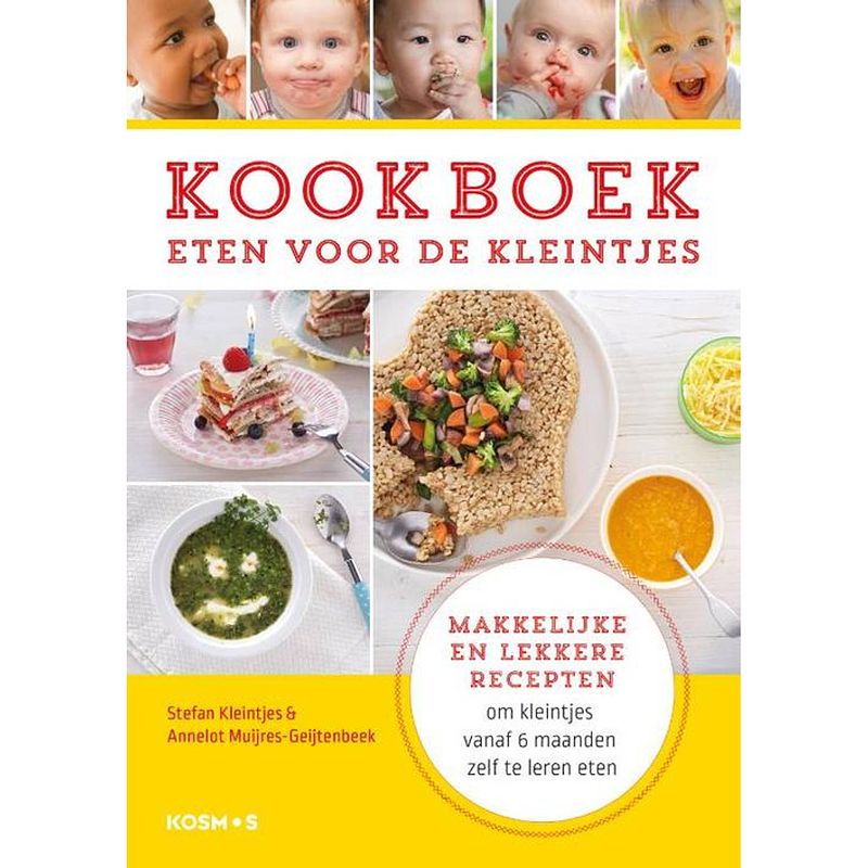 Foto van Kookboek eten voor de kleintjes