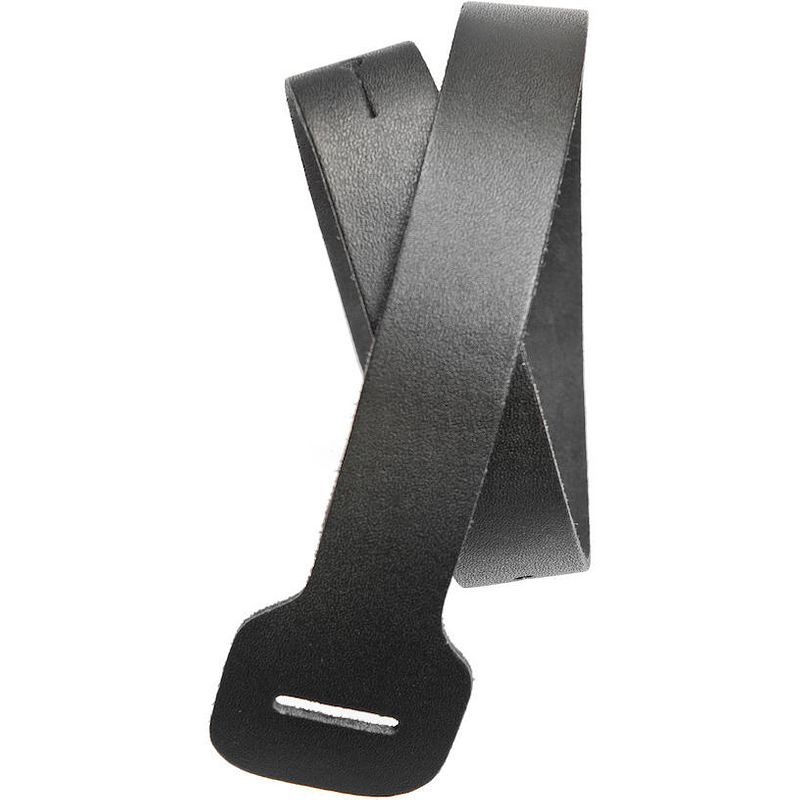 Foto van D'saddario lse-xl leren strap extender zwart