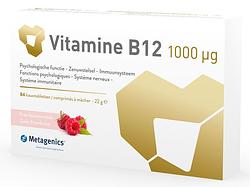 Foto van Metagenics vitamine b12 1000mcg kauwtabletten