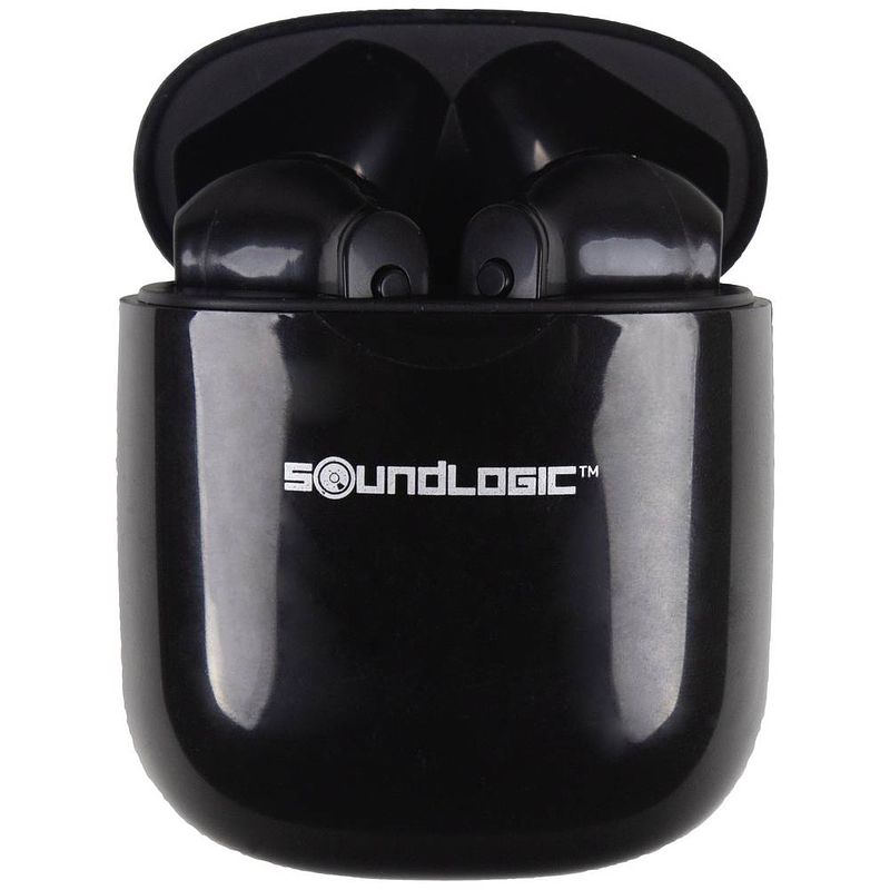 Foto van Soundlogic tws earbuds in ear oordopjes bluetooth zwart