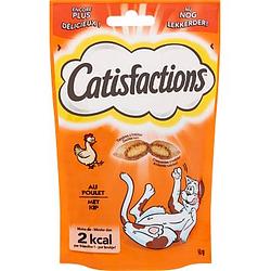 Foto van Catisfactions kattensnacks kip 60g bij jumbo