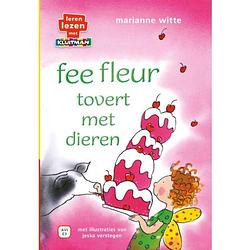 Foto van Fee fleur tovert met dieren. - leren lezen met