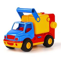 Foto van Cavallino toys cavallino vuilniswagen