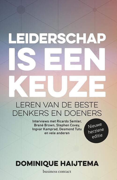 Foto van Leiderschap is een keuze - dominique haijtema - ebook (9789047009054)