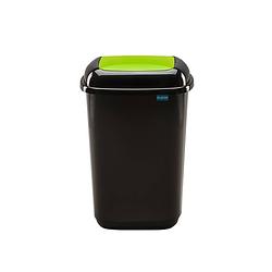 Foto van Plafor quatro prullenbak, afvalbak afvalscheiding, recycling, keuken 45 l, groen