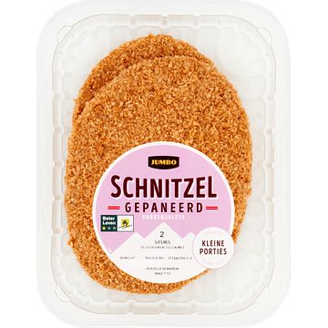 Foto van Jumbo varkensschnitzel gepaneerd 2 stuks