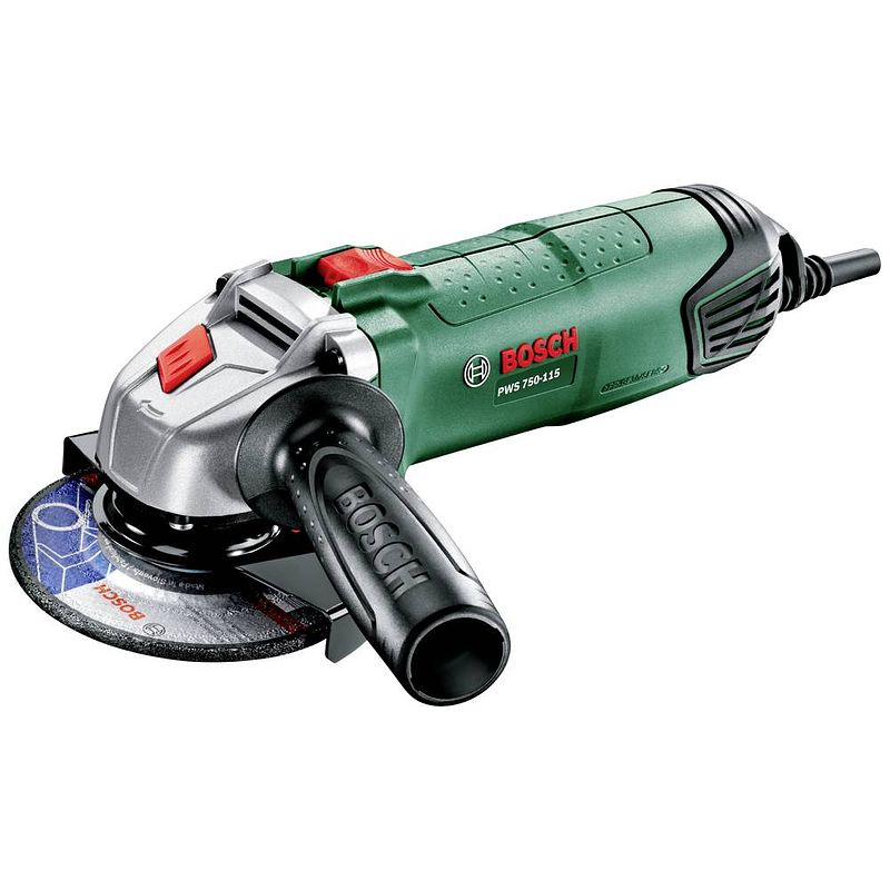 Foto van Bosch home and garden 06033e2001 haakse slijper 125 mm 750 w