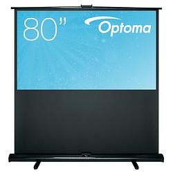 Foto van Optoma dp-9080mwl 80 inch vrijstaand projectiescherm