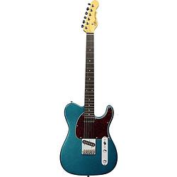 Foto van G&l tribute asat classic emerald blue rw elektrische gitaar